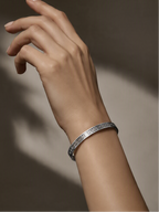 Bracelet motifs romains - Acier inoxydable