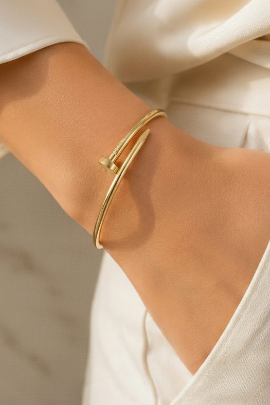 Bracelet clou - Acier inoxydable