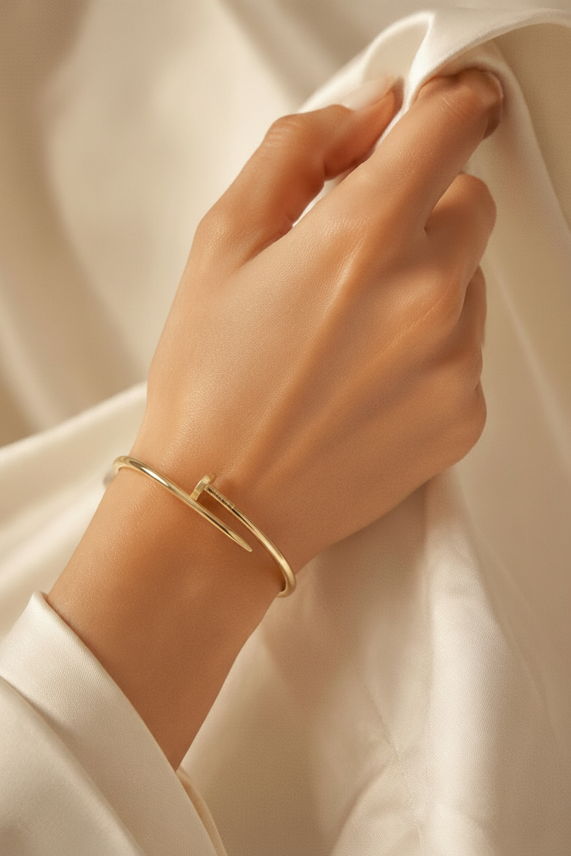 Bracelet clou - Acier inoxydable