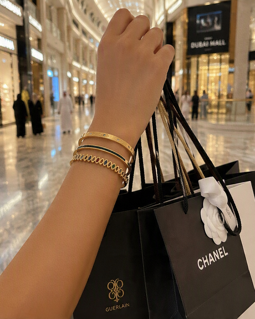 Combo Dubaïote - 3 bracelets