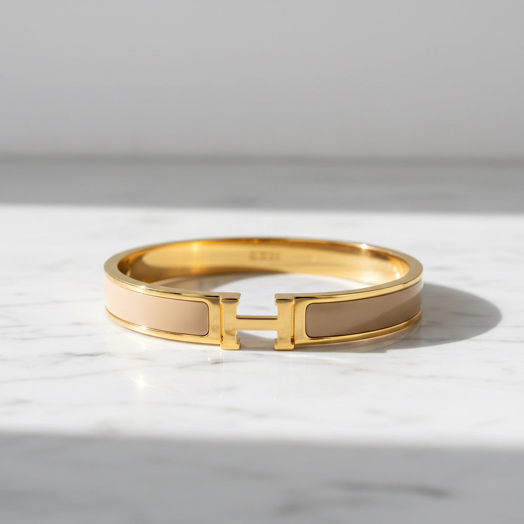 Bracelet à lettre "H"