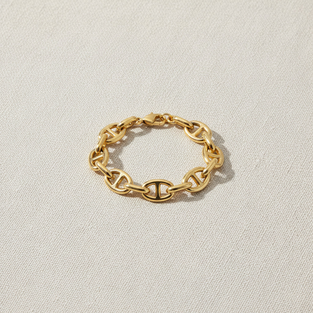 Bracelet graine de café - Acier Inoxydable