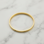 Bracelet Jonc en or simple - Acier inoxydable