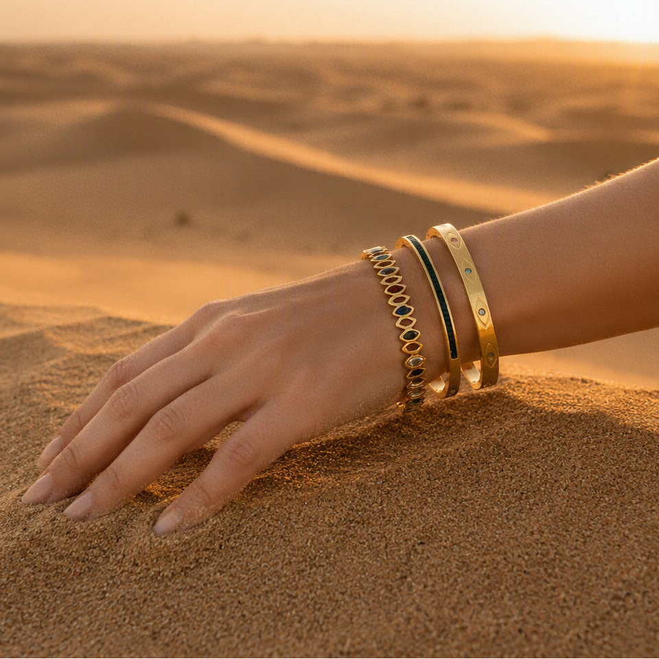 Combo Dubaïote - 3 bracelets