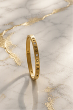 Bracelet Jonc chiffres romains